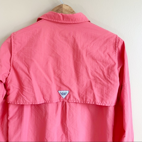 Columbia PFG Bahama Shirt Omnishade GIRLS size Large 14/16 Vented RELISTED - Picture 7 of 8